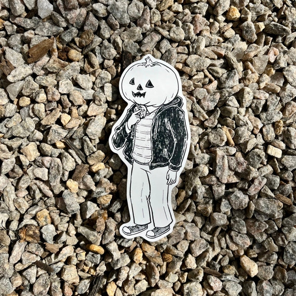 Sticker - Pumpkinhead in Hoodie